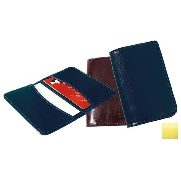 Raika Raika RO 112 Yellow Business Card Holder - Yellow RO 112 YELLOW